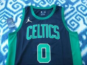 Mサイズ 新品未使用 ジェイソン テイタム 黒ユニフォーム上 NBA Jayson Tatum Boston Celtics ボストン セルティックス