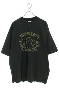 ヴェトモン Tシャツ 24SS サイズ:S ロイヤルロゴTシャツ 新古品 SS13