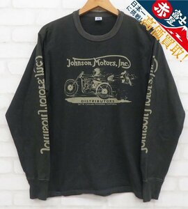 8T1741【クリックポスト対応】TOYS McCOY　 McHILL JOHNSON MOTORS 長袖Tシャツ トイズ