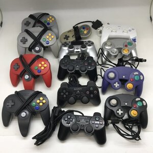 ▼ゲームコントローラー 13点 セット ゲームキューブ N64 Wii クラシックコントローラーPro スーファミ デュアルショック2 3 4