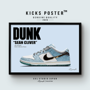 DUNK ダンク ショーン・クライヴァーSEAN CLIVER スニーカーポスター 送料無料 DUNK-74