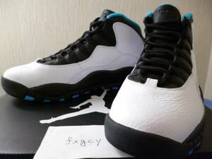 国内正規新品 JORDAN 10 POWDER BLUE ノース カロライナ ジョーダン パウダー ブルー 白水 OG 27.5CM NORTH CAROLINA UNC