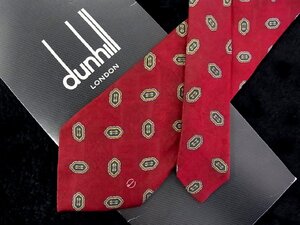 ♪今週の特売980円～♪3508♪良品【dunhill】ダンヒル【デザイン dロゴ 柄】ネクタイ♪