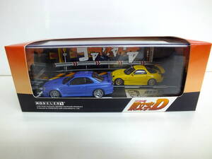 1/64　モデラーズ　インターアライド　頭文字Dセット　Vol.8　高橋啓介RX-7＆星野好造GT-R