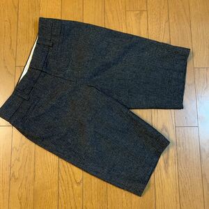 ☆ 【23区】オンワード樫山 美品 ひざ丈 グレー ハーフパンツ