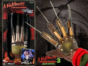 エルム街の悪夢/NECAフレディ・クルーガー・爪グローブ プロップレプリカ惨劇の館Ver./A Nightmare on Elm Street/ホラー映画/コスプレ仮装