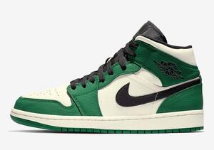 NIKE AIR JORDAN 1 MID "PINE GREEN" 28.5cm 852542-301