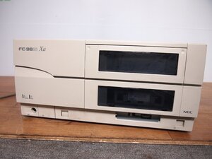 ☆【2W1027-10】 NEC ファクトリーコンピューター 旧型PC FC-9821Xa model1 100V ピコ音あり、画面出しOK ジャンク