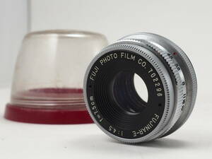 ★実用品★ フジ FUJINAR-E 75mm F4.5 #TA4039