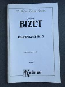 ♪♪楽譜/ビゼー Carmen, Suite II カルメン組曲2番 【Kalmus Edition】♪♪