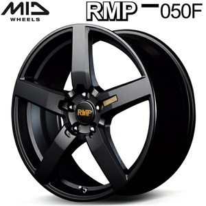 MID RMP 050F ホイール4本 セミグロスガンメタ 8.0J-19インチ 5穴/PCD114.3 インセット+45