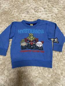 HYSTERIC MINIスウェットトレーナー80★ヒステリックミニ　トップス　kids ヒスミニ