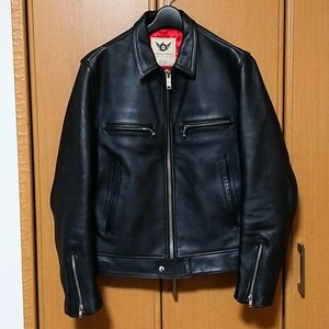 666 トリプルシックス シングルライダースジャケット 黒 ブラック 38 My WAYMAN シドヴィシャス ルイスレザー ドミネーター lewis leathers