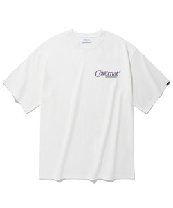 「COVERNAT」 半袖Tシャツ SMALL ホワイト メンズ