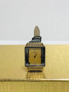 RADO ラドー 腕時計 本物 153.8142.6 WATERSEALED 18K 31960003 動作確認済み