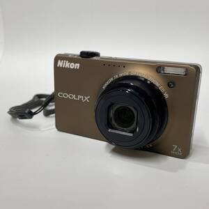 ★ 1円〜【通電のみ確認】 Nikon ニコン COOLPIX S6000 デジタルカメラ NIKKOR 7X WIDE OPTICAL ZOOM ED VR 5.0-35.0mm 1:3.7-5.6 YK