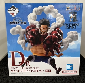 ◆ONE PIECE　ワンピース　一番くじ　海賊王への道　D賞　モンキー・D・ルフィー　ギア4　TVアニメ25周年　25th　未開封保管品◆