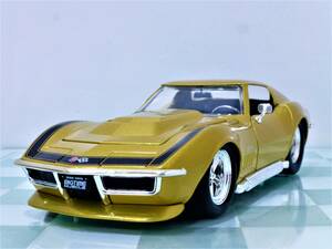 ■JADA TOYS 1/24 1969 CHEVY CORVETTE STING RAY ZL-1 GOLD■シェビー コルベット スティングレイ