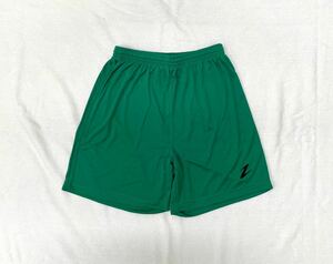 新品 Ziland Football shortsショート パンツMグリーン バギーズBaggiesハーフ サッカー ランニング ジム ショーツ ナイロン ミリタリー②