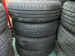 [165/65R14]4本・DUNLOP　EC300+【2020年製・8分山】管理番号6228