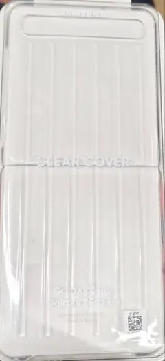 【Galaxy純正】Galaxy Z Flip/5G用ClearCover