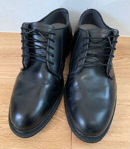 美品 U.S.NAVY 米軍 海軍 VIBRAM ビブラム サービス シューズ 短靴 黒 10.5インチ 28.5㎝ USN USED ARMY MARINE 