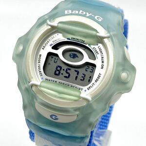 箱付き 未使用 CASIO Baby-G Reef 腕時計 ウォッチ クォーツ quartz デジタル ライトブルー 水色 BGR-210 カシオ ベビージー Y1314