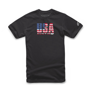 2XLサイズ ALPINESTARS アルパインスターズ サーキッツ Tシャツ ブラック/USA 2X