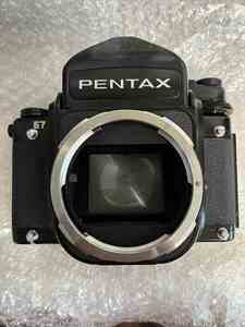 【1円スタート】ペンタックス PENTAX ASAHI 67 6x7 後期 ミラーアップモデル TTLファインダー バケペン 中判フィルムカメラ ジャンク扱い
