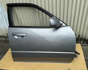 R34 スカイライン 4ドア セダン 純正 右 前 フロント ドア Skyline sedan right front door panel ER34 HR34 ENR34 GTR 中古 愛知