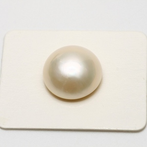 マベ真珠パールルース　15mm　ホワイトカラー