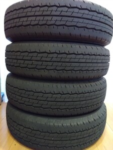 ハイエースバン　純正　ダンロップ　夏タイヤ　195/80r15 107/105s LT 2024年製造　バリ山　走行距離500km程度　