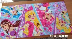 アイカツ　アイカツ！　ジャンボフリーケット　タオル　タオルケット　バスタオル