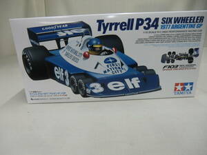 １：１０ 電動RCカー タイレルＰ３４ １９７７ アルゼンチンＧＰ（Ｆ１０３シックスホイールシャーシ）スポンジタイヤ仕様