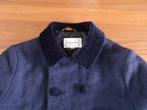 MADE IN BRITAIN cyrillus COAT 英国製 コート ネイビー navy