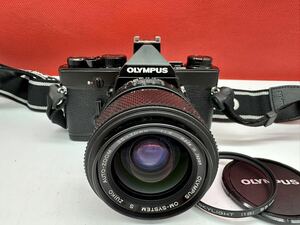 ▽ OLYMPUS OM-1N ボディ 一眼レフ フィルムカメラ OM-SYSTEM S ZUIKO AUTO-ZOOM 35〜70mm F4 レンズ シャッター、露出計OK オリンパス