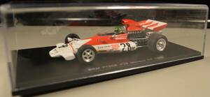 BRM P160B 1/43 1972 モナコGP　#28 