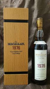 マッカラン 1976 29年 The MACALLAN　未開栓 箱付き