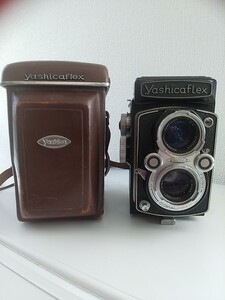 Yashicaflex ヤシカ SH-SPEED COPAL-MXV フィルム2眼レフカメラ 専用ケース付属 動作未確認