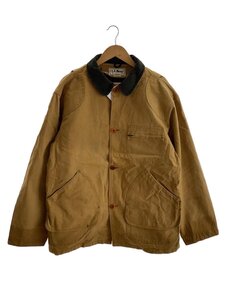 L.L.Bean◆Vintage/80s～90s/USA製/ダックキャンバスカバーオール/コットン/キャメルブラウン