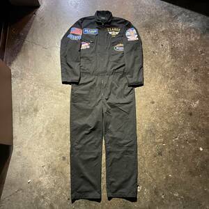 X-LARGE PILOT LOGO L/S JUMPSUIT エクストララージ ジャンプスーツ オーバーオール オールインワン ロゴ パッチ XL 101221031009