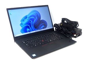 ■※ 【セール開催中】 Lenovo/レノボ ノートPC ThinkPad P1 Xeon E-2176M/メモリ16GB/SSD512GB/Win11/無線/Quadro P2000 ドック付き