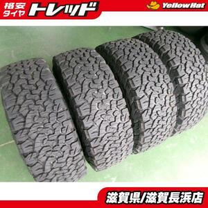 中古タイヤ 4本 BF Goodrich All-Trerain T/A KO2 285/70R17 285/70-17 121/118R 2023年製 BFグッドリッチ ゴツゴツタイヤ