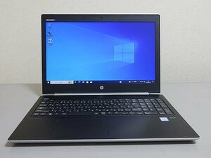 HP ProBook 450 G5 Notebook PC Core i3 7020U 2.53GHz/8GB/500GB WLAN Bluetooth Webカメラ Win10