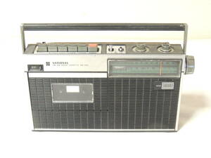 National 松下電工 FM / AM RADIO CASSETTE RQ-433 ラジオ カセットデッキ レトロ ジャンク 中古 ８‐６