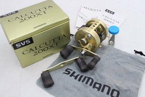 【ト静】 ★ SHIMANO シマノ CALCUTTA カルカッタ 200XT リール 釣具 釣り具 釣り用品 フィッシング 現状販売 詳細画像参照 GC975GCG08