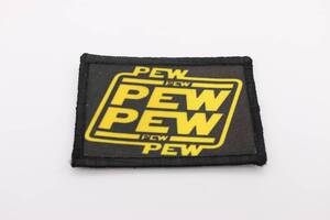 パッチ　モラルパッチ　ネタパッチ　ワッペン　ミリタリー PEW PEW PEW スターウォーズ　Star Wars