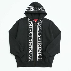 TH6034▽Supreme/シュプリーム 23SS WEEK10 ローマン ジップアップスウェットパーカー フーディ ROMAN ZIP UP HOODED SWEATSHIRT メンズL