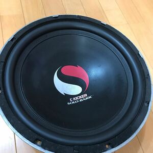 KICKER SOLO-BARIC s12d 4Ω名機！！！　　　キッカー サブウーファー ウーハー 