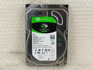 ●【8TB】Seagate シーゲイト BarraCuda ST8000DM004-2CX188 3.5インチ HDD SATA 8TB ハードディスク 動作品【 ITS JAPAN 】